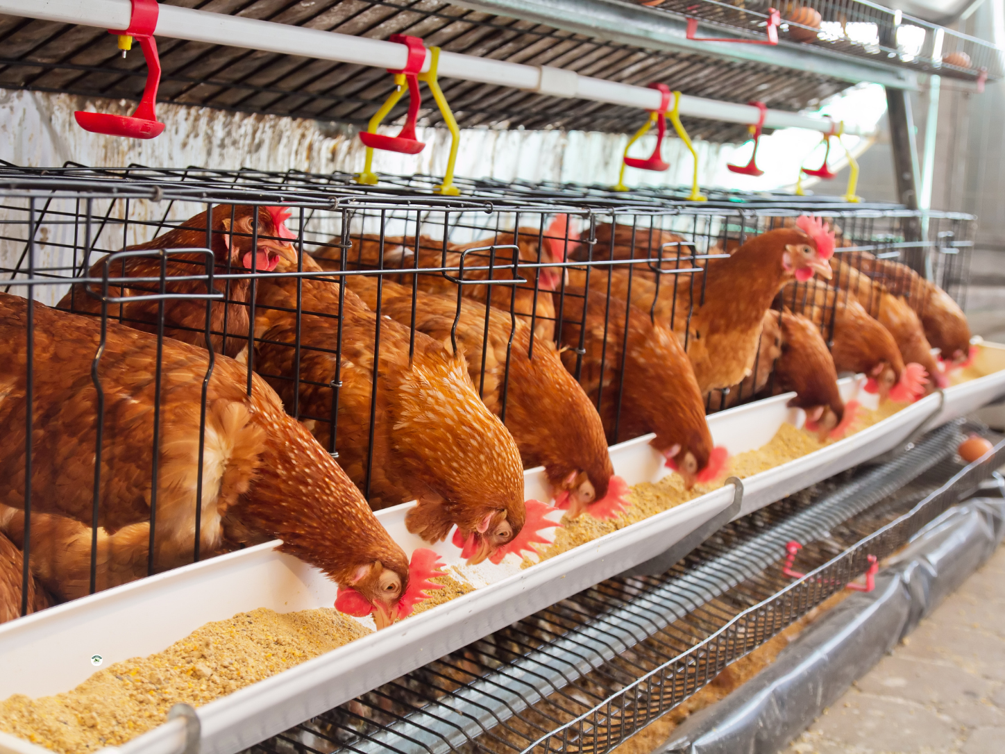 Poulet élevé sur nos terres par GIC AGROPELC au Cameroun