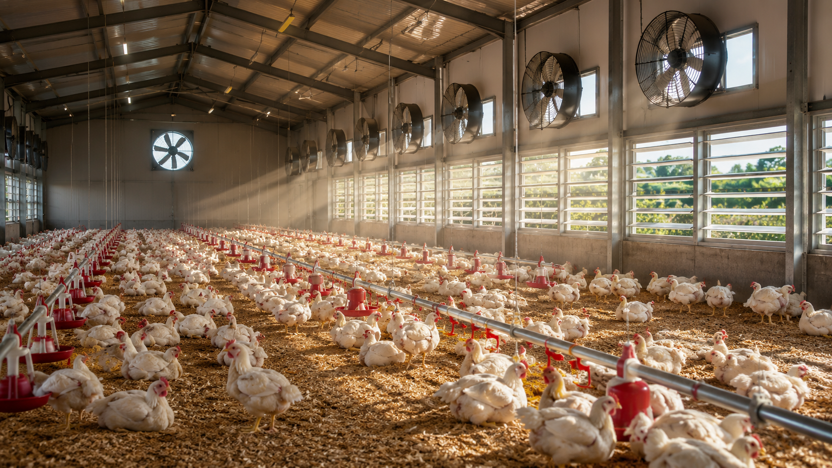 Comment nous élevons nos poulets dans notre ferme climatisée à Douala